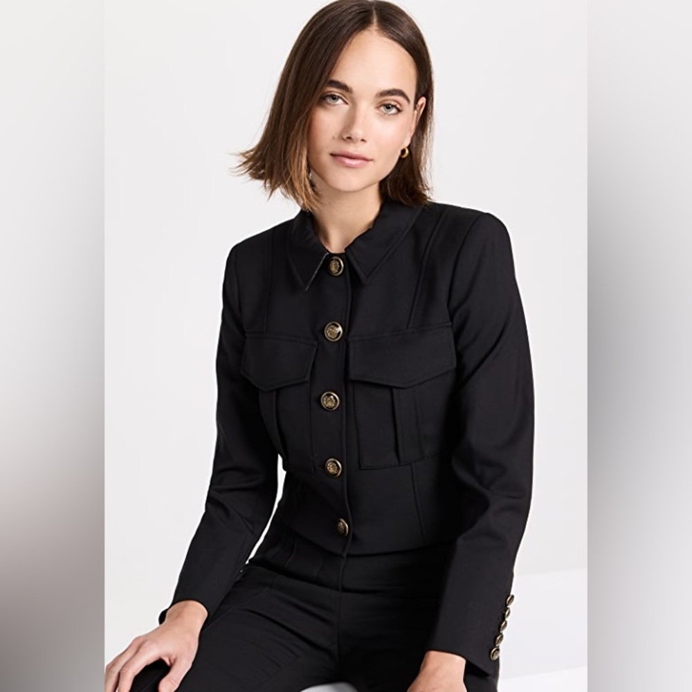 Veronica Beard Fulham Cropped Blazer